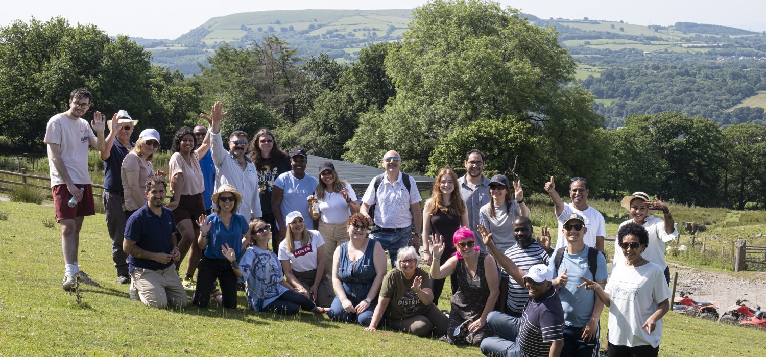 A photograph of the Welsh Refugee Council Staff.